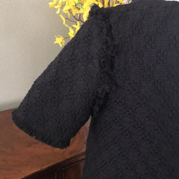 J.O.A. Los Angeles Tweed Lace-Front LBD Size XS - Picture 6 of 8